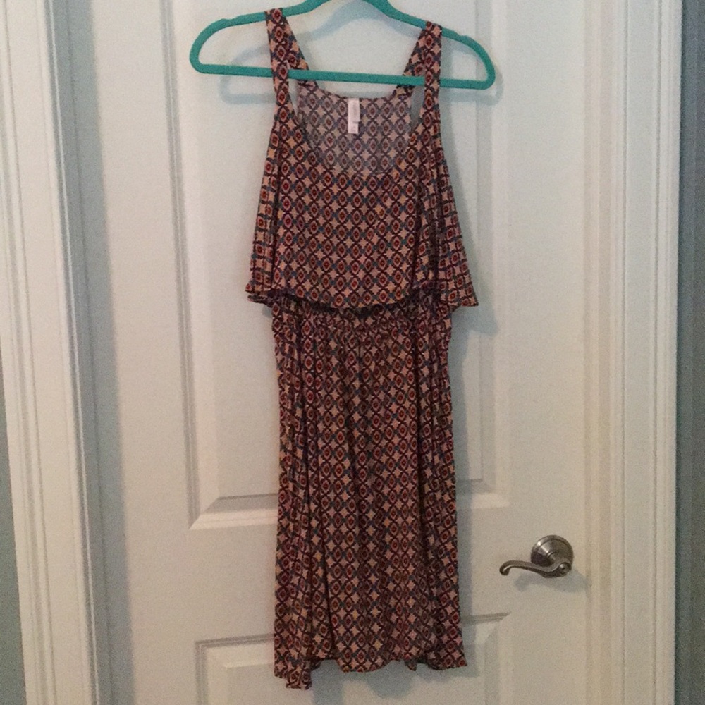 Pattern summer dress
